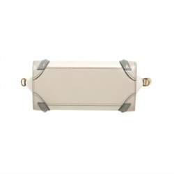 مملوكة مسبقًا حقيبة يد توتس سيلين نانو لاغيدغ جلد ثلاثي اللون