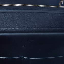 Pre Owned Celine Black Leather Mini Belt Top Handle Bag
