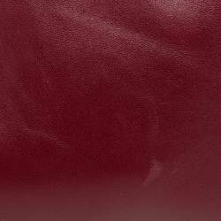 Celine Maroon Leather Messenger Bag