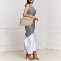 Pre Owned Celine Beige Leather Belt Bag