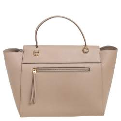Pre Owned Celine Beige Leather Belt Bag