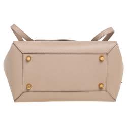 Pre Owned Celine Beige Leather Belt Bag
