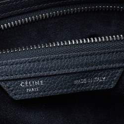 Pre Owned حقيبة يد توتس سيلين ميني لاغيدج جلد أسود 