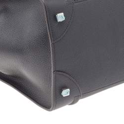 Pre Owned حقيبة يد توتس سيلين ميني لاغيدج جلد أسود 