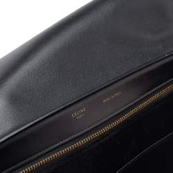 Pre Owned Celine Multicolor Calfhair and Leather Medium Trapeze Bag