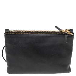 مملوكة مسبقًا حقيبة كروس سيلين تريو جلد أسود