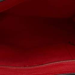 مملوكة مسبقًا Céline Red Grained Leather Nano Luggage Tote