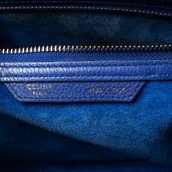 Pre Owned حقيبة ميني لاغيدج سيلين لاغيدج جلد أزرق