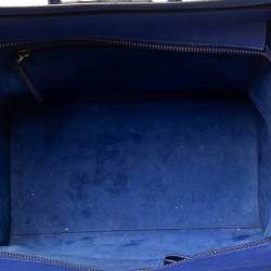 Pre Owned حقيبة ميني لاغيدج سيلين لاغيدج جلد أزرق