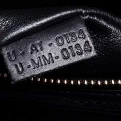 Pre Owned حقيبة يد سيلين ميني لاغيدج جلد وكانفاس كريمي/سوداء