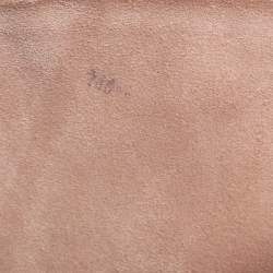 Pre Owned Celine Red Leather Roll Clutch