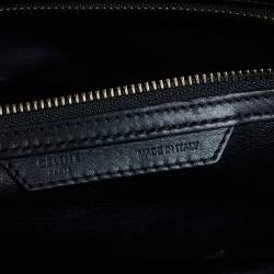 Pre Owned حقيبة يد سيلين ميني لاغيدج جلد نوبوك وجلد ثلاثية اللون