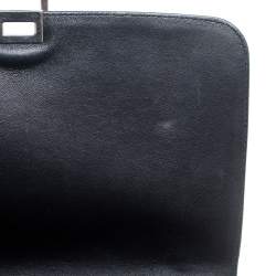 Pre Owned Celine Tricolor Python and Leather Medium Trapeze Bag