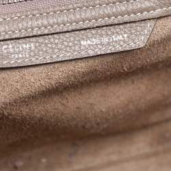 Pre Owned حقيبة يد سيلين لاغيدح ميني جلد بيج داكن 