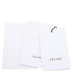 Pre Owned Celine Tricolor Leather Small Twisted Tote