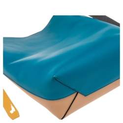 Pre Owned Celine Tricolor Leather Small Twisted Tote