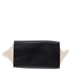 Pre Owned Celine Tri Color Leather Medium Trapeze Bag