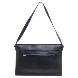 Pre Owned Celine Tricolor Leather and Suede Medium Diamond Shoulder Bag