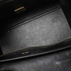 Pre Owned Celine Tricolor Leather Mini Trapeze Bag