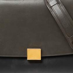 Celine Tricolor Leather Mini Trapeze Bag