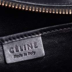 مملوكة مسبقًا Celine Tricolor Leather and Nubuck Nano Luggage Tote