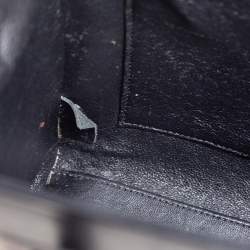 Pre Owned حقيبة يد توتس سيلين نانو لاغيدج جلد وجلد ثعبان ثلاثية اللون