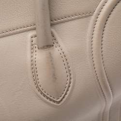 Pre Owned Céline Beige Leather Large Phantom Luggage Tote