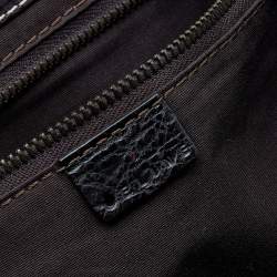 Pre Owned Celine Brown Leather Vintage Buckle Satchel