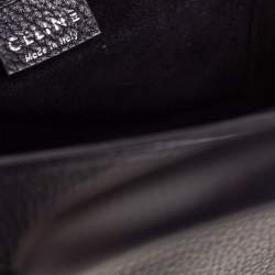 Pre Owned حقيبة يد سيلين نانو لاغيدج جلد أسود