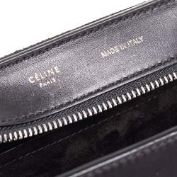 Pre Owned Celine Tri Color Leather Medium Trapeze Bag