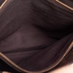 Pre Owned Celine Brown Macadam Coated Canvas and Leather Tote