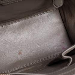 مملوكة مسبقًا Celine Tri Color Python and Leather Micro Luggage Tote