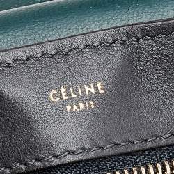 Pre Owned حقيبة بيد علوية سيلين ترابيز سويدي وجلد ثلاثي اللون كبيرة