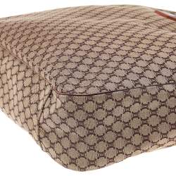 Pre Owned Celine Brown Macadam Canvas and Leather Tote