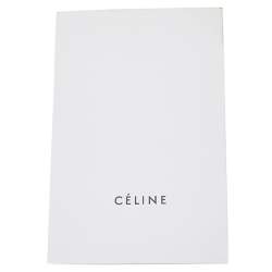 Pre Owned Celine Dark Grey Leather And Suede Medium Phantom Luggage Tote