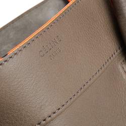 Pre Owned Celine Grey Leather Large Phantom Luggage Tote