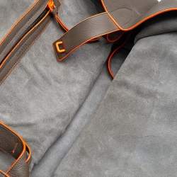 Pre Owned Celine Grey Leather Large Phantom Luggage Tote