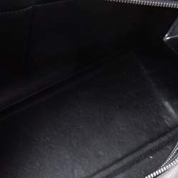 Pre Owned Celine Black Leather Medium Edge Top Handle Bag