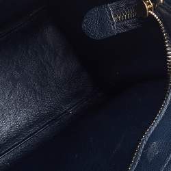 Pre Owned Céline Tri Color Leather Nano Luggage Tote