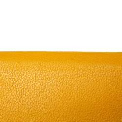 Pre Owned محفظة سيلين قلاب مالتيفانكشن جلد أصفر