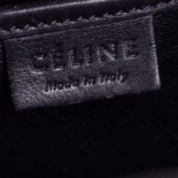 Pre Owned حقيبة يد سيلين نانو لاغيدج جلد ثلاثي اللون