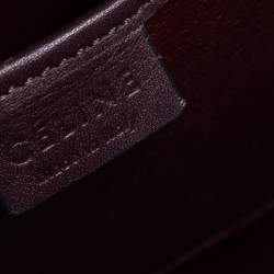 Céline Tri Color Leather and Snakeskin Nano Luggage Tote