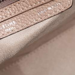 Pre Owned حقيبة يد سيلين لاغيدج ميني جلد بيج