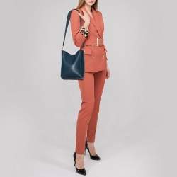 Pre Owned Celine Navy Blue Sangle Shoulder Bag