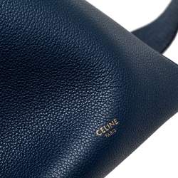 Pre Owned Celine Navy Blue Sangle Shoulder Bag