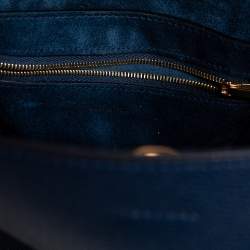 Pre Owned Celine Navy Blue Sangle Shoulder Bag