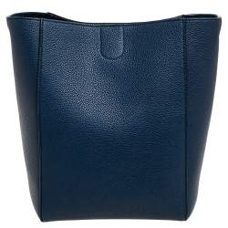 Pre Owned Celine Navy Blue Sangle Shoulder Bag