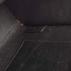 Pre Owned Celine Tri Color Leather Nano Luggage Tote