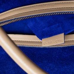 Pre Owned Celine Beige Leather Medium Phantom Luggage Tote