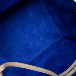 Pre Owned Celine Beige Leather Medium Phantom Luggage Tote